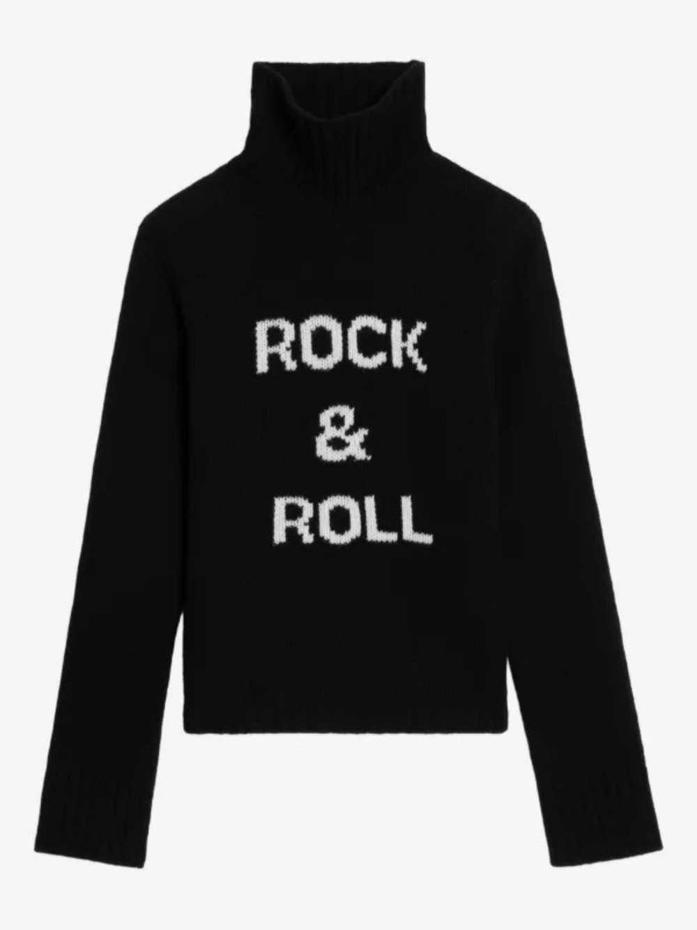 $456 ZADIG & VOLTAIRE ROCK & ROLL TURTLENECK SWEATER